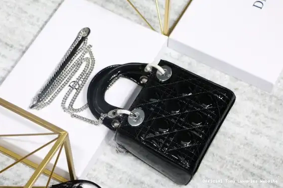 Tony Luxuries leather Mini With Lady patent diro Cow 0610